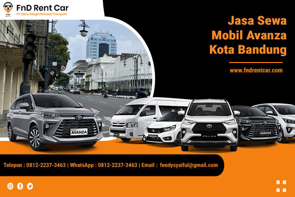Sewa Avanza Bandung